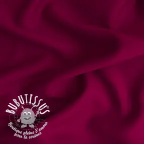 Viscose lin BUBBLY brom beere