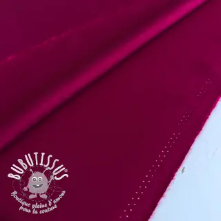 Viscose lin BUBBLY brom beere
