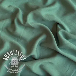 Viscose lin BUBBLY dak mint