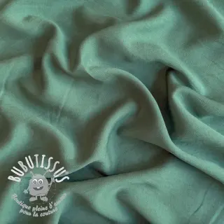Viscose lin BUBBLY dak mint