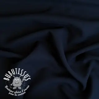 Viscose lin BUBBLY marine