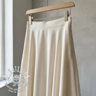 Viscose lin BUBBLY off white