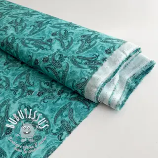 Viscose RAYON POPLIN Paisley design C