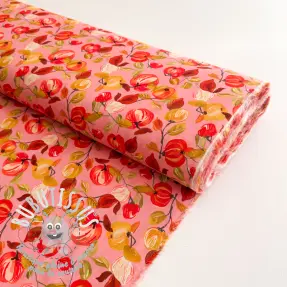 Viscose RAYON POPLIN Fruity design B