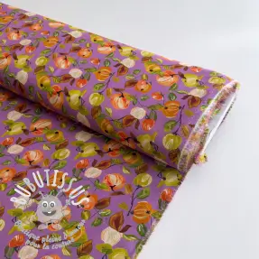 Viscose RAYON POPLIN Fruity design C