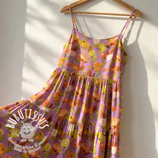 Viscose RAYON POPLIN Fruity design C