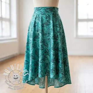 Viscose RAYON POPLIN Paisley design C