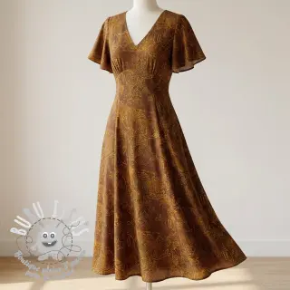 Viscose RAYON POPLIN Flow design C