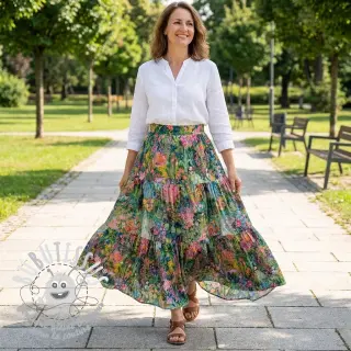 Viscose RAYON POPLIN Eve design B