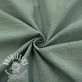 Tissu coton BUBBLE khaki