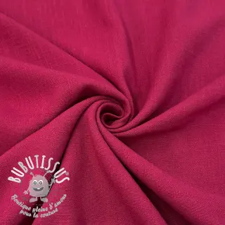 Viscose lin WASHED berry