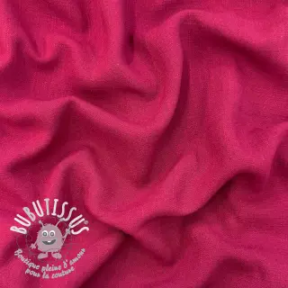 Viscose lin WASHED berry
