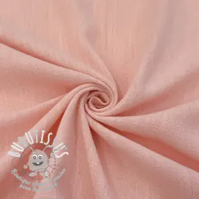 Viscose lin WASHED salmon