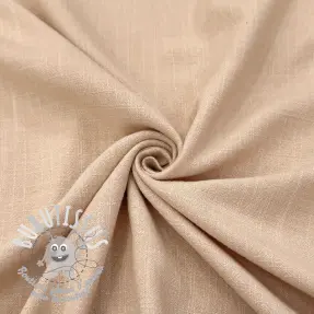 Viscose lin WASHED beige