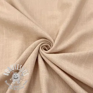 Viscose lin WASHED beige