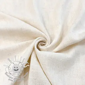 Viscose lin WASHED light beige