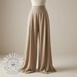 Viscose lin WASHED sand