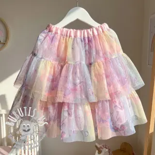 Tulle pour jupe tutu Glitter unicorn