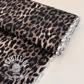 Viscose RADIANCE Wild skin grey digital print