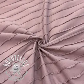 Jersey RUFFLES mauve