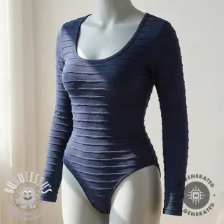 Jersey RUFFLES navy