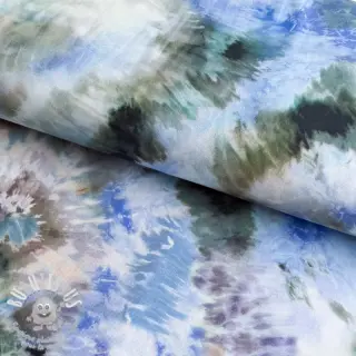 Viscose TWILL Messy TIE DYE design C