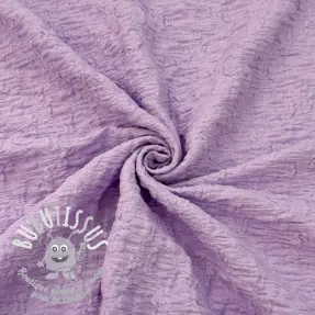 Tissu coton SMOGGED EMBROIDERY purple