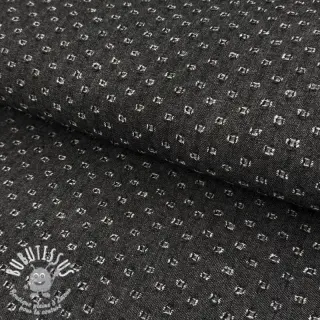 JEANS DENIM 6 OZ Big flakes black