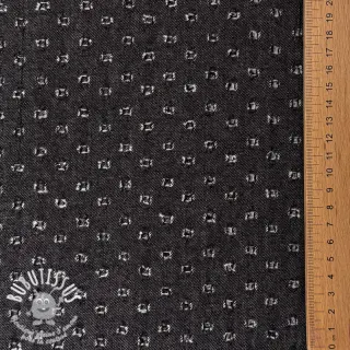 JEANS DENIM 6 OZ Big flakes black
