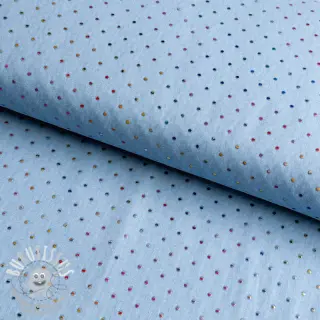 JEANS DENIM 3,8 OZ Drops Metallic light blue