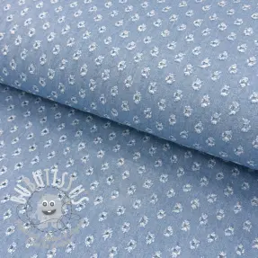 JEANS DENIM 6 OZ Big flakes light blue