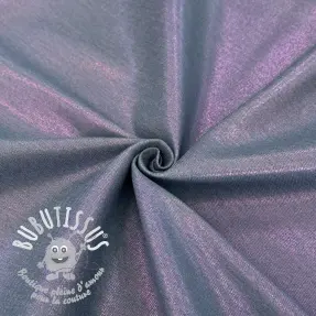 JEANS DENIM 8,5 OZ STRETCH WASHED metallic purple