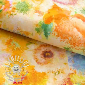 Viscose lin Impressionist