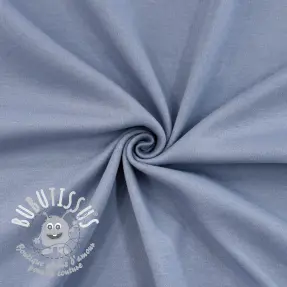 Jersey INTERLOCK light blue ORGANIC