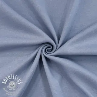 Jersey INTERLOCK light blue ORGANIC