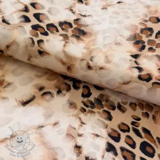 Viscose TWILL Structured Panther design A