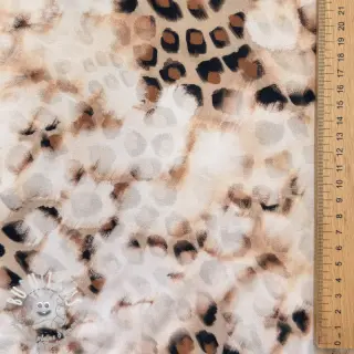 Viscose TWILL Structured Panther design A