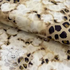 Viscose TWILL Structured Panther design B