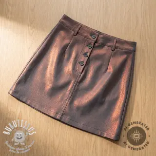 JEANS DENIM 8,5 OZ STRETCH WASHED metallic orange