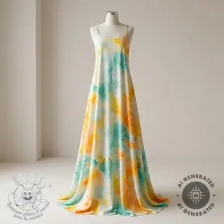 Viscose SATIN Blurricio design A
