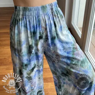 Viscose TWILL Messy TIE DYE design C