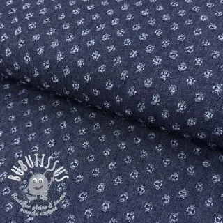 JEANS DENIM 6 OZ Big flakes dark blue