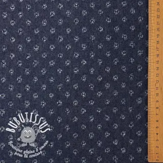 JEANS DENIM 6 OZ Big flakes dark blue