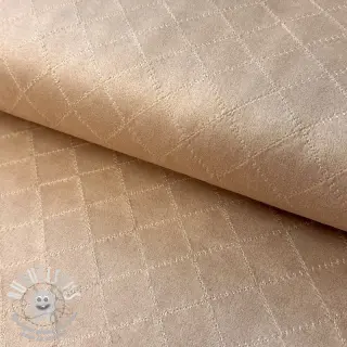 SUEDE SCUBA Diamond champagne