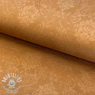 SUEDE SCUBA Embossed taupe