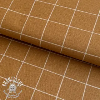 Tissu déco premium Freehand grid lines