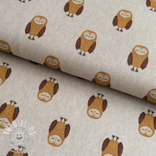 Tissu déco Linenlook Night owl nap