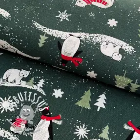 Tissu déco premium Frozen polar world army