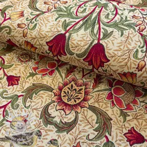 Tissu déco GOBELIN premium Ornate art craft beige