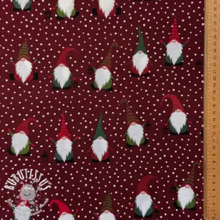 Tissu déco premium Jolly tomte wine